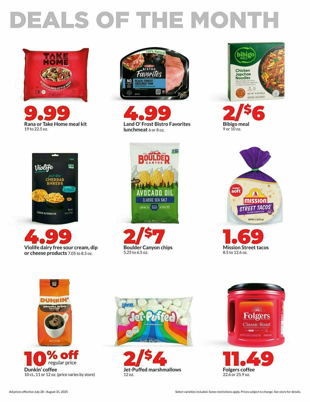 Hy-Vee Weekly Ad from July 28