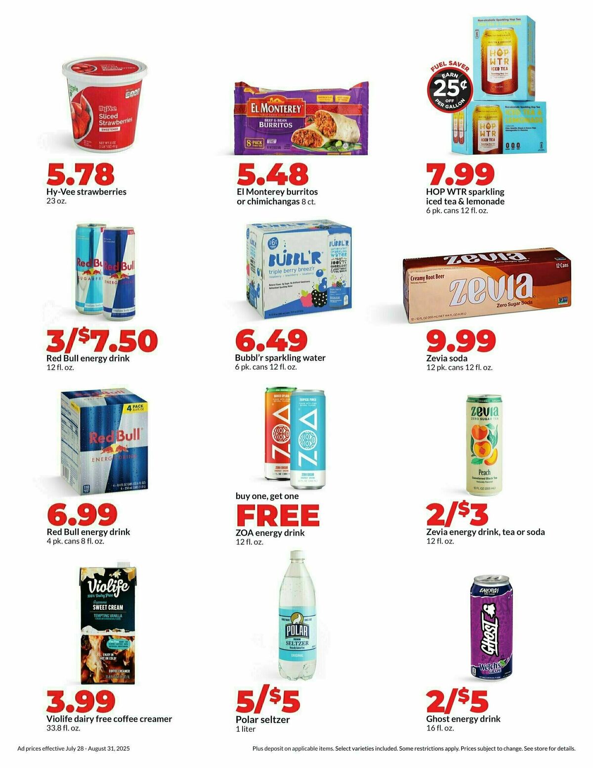 Hy-Vee Weekly Ad from July 28