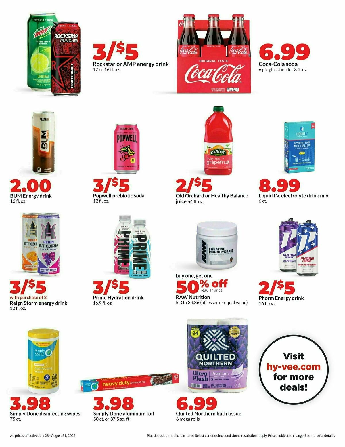 Hy-Vee Weekly Ad from July 28