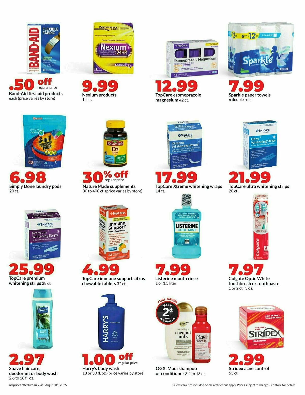 Hy-Vee Weekly Ad from July 28