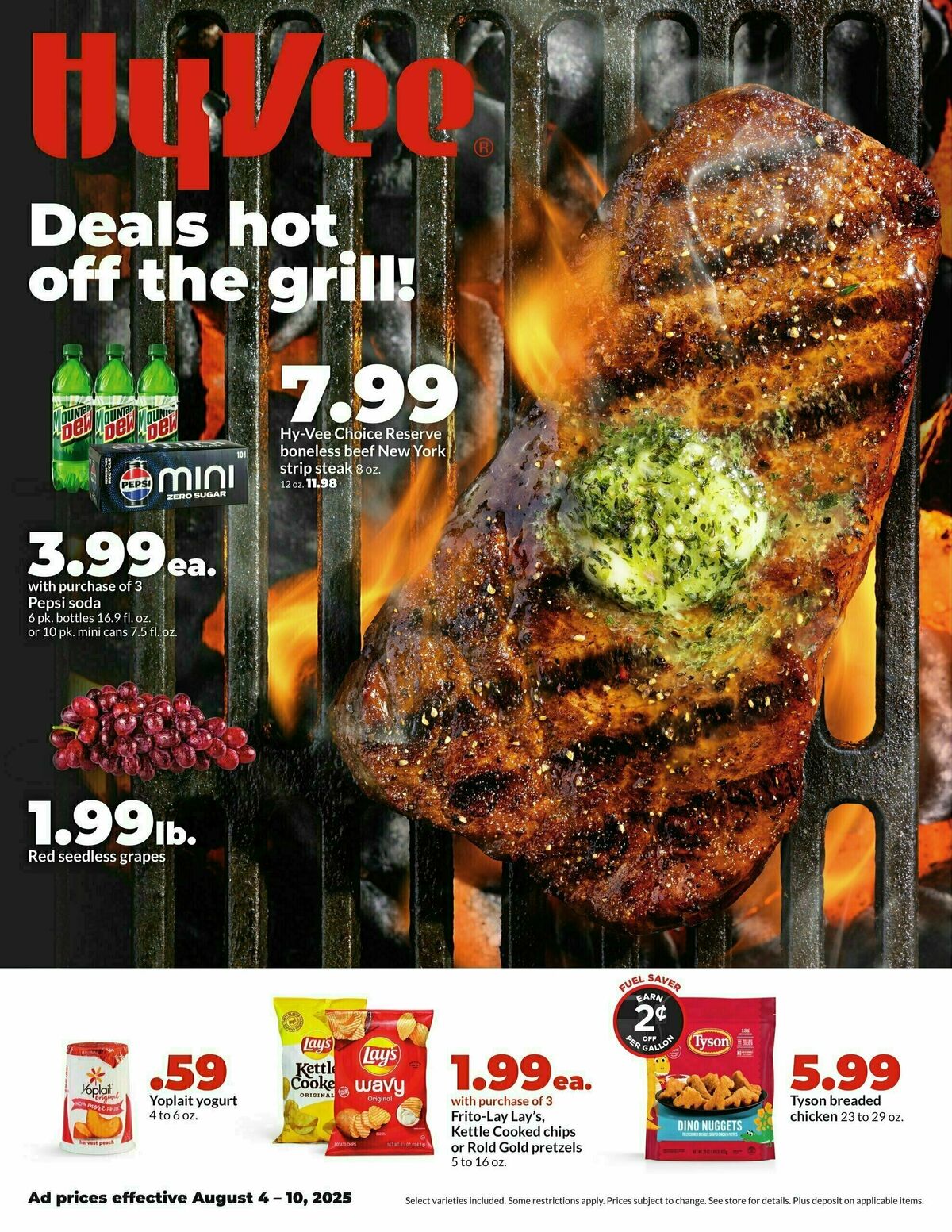 Hy-Vee Weekly Ad from August 4