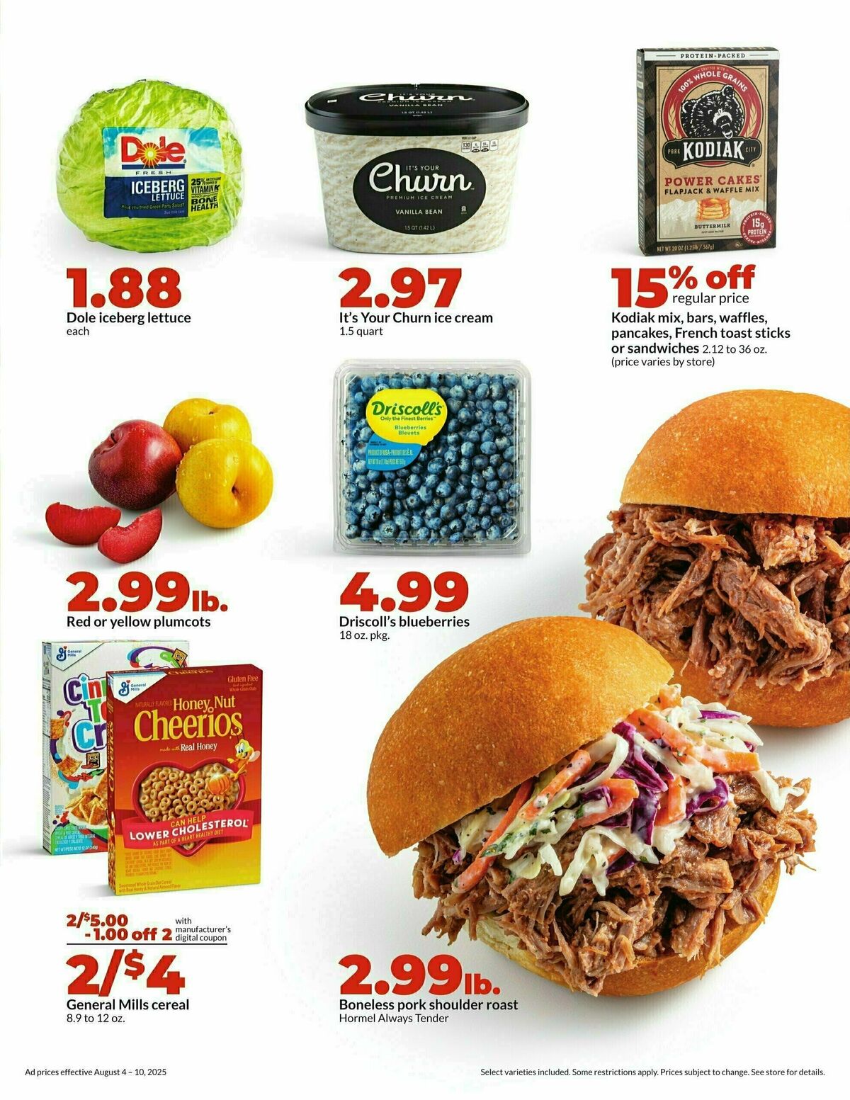 Hy-Vee Weekly Ad from August 4