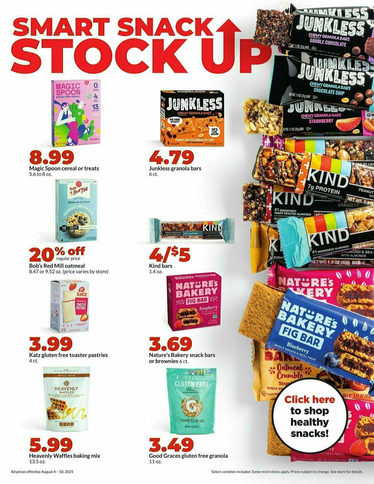 Hy-Vee Weekly Ad from August 4