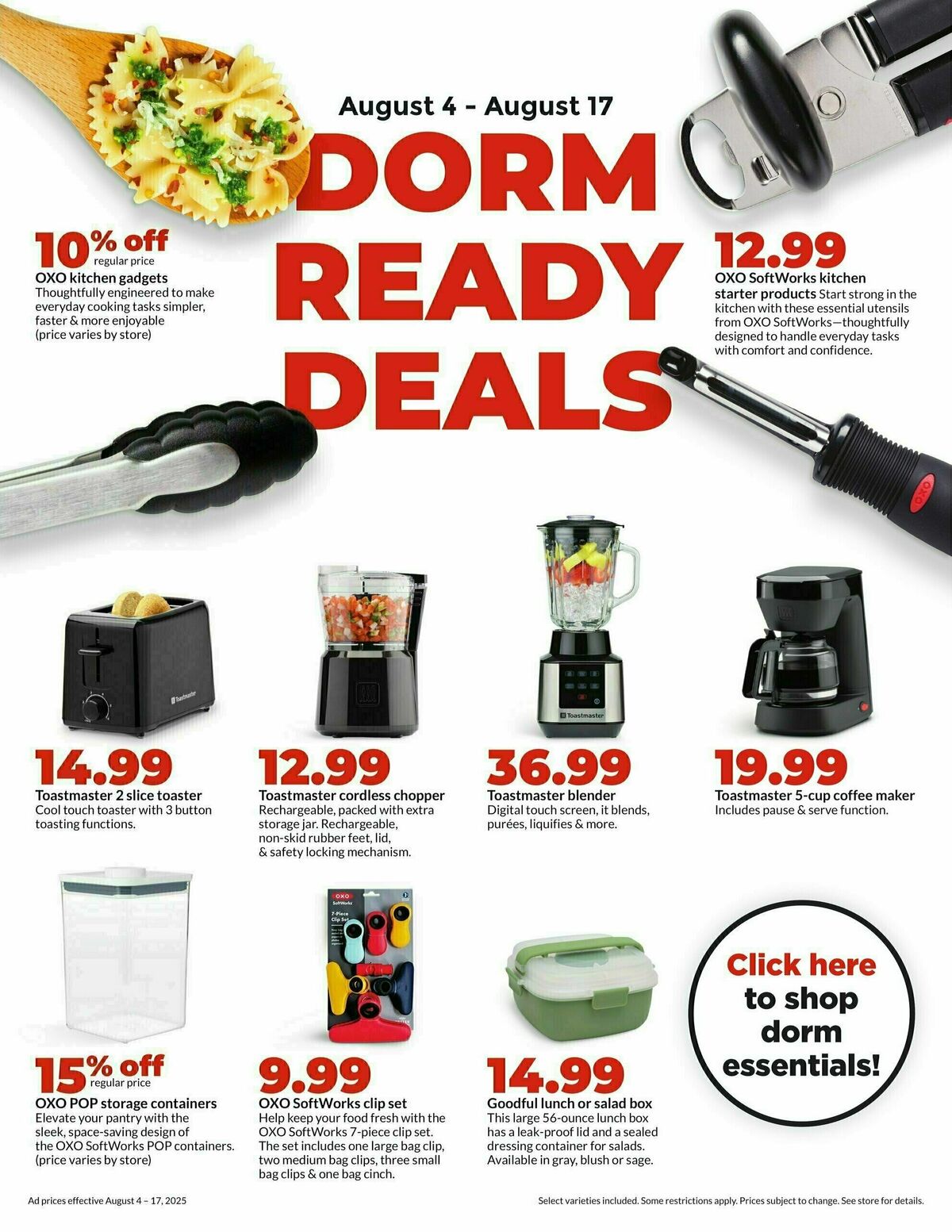 Hy-Vee Weekly Ad from August 4