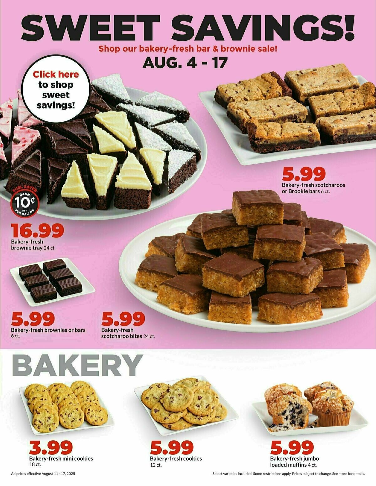 Hy-Vee Weekly Ad from August 11