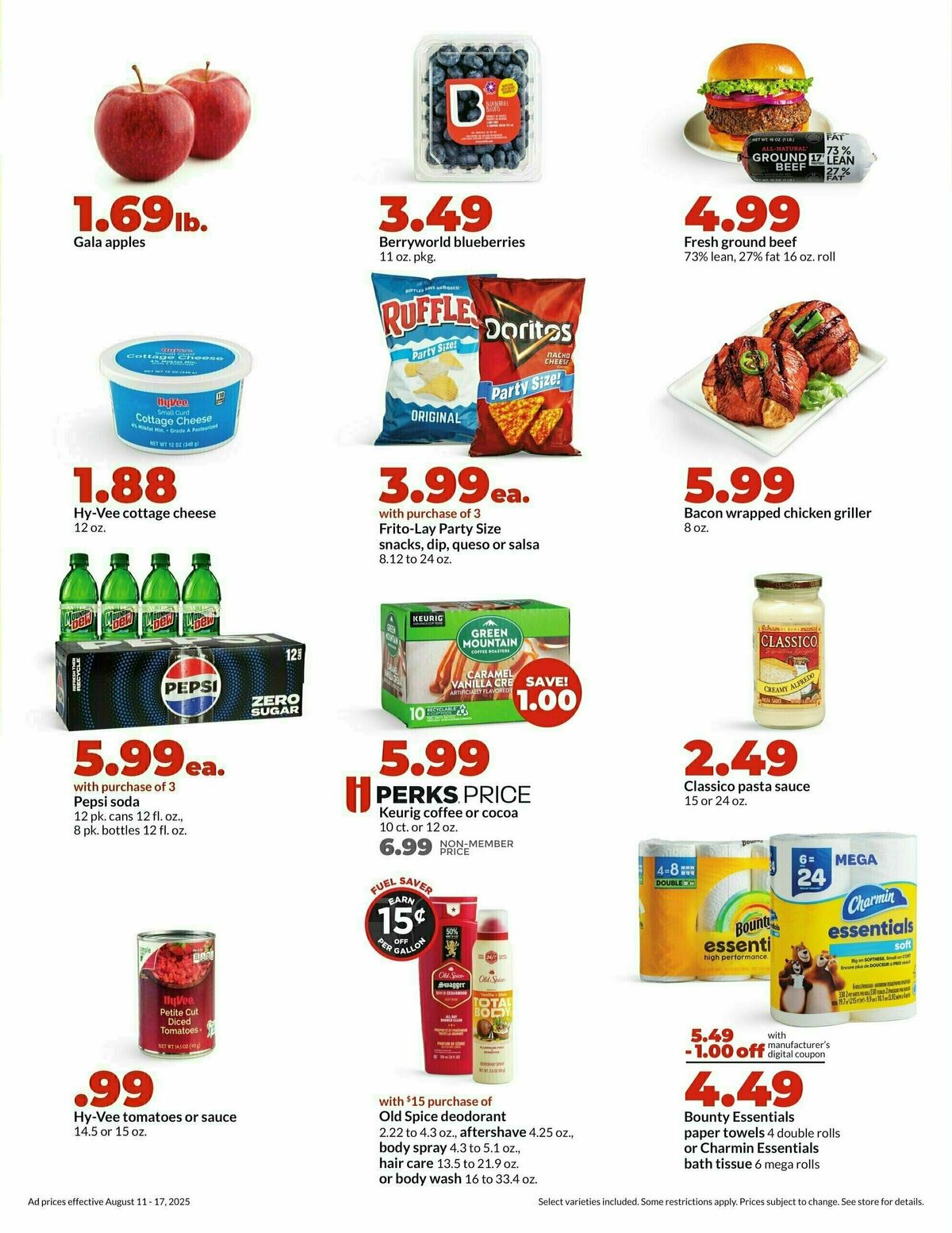 Hy-Vee Weekly Ad from August 11