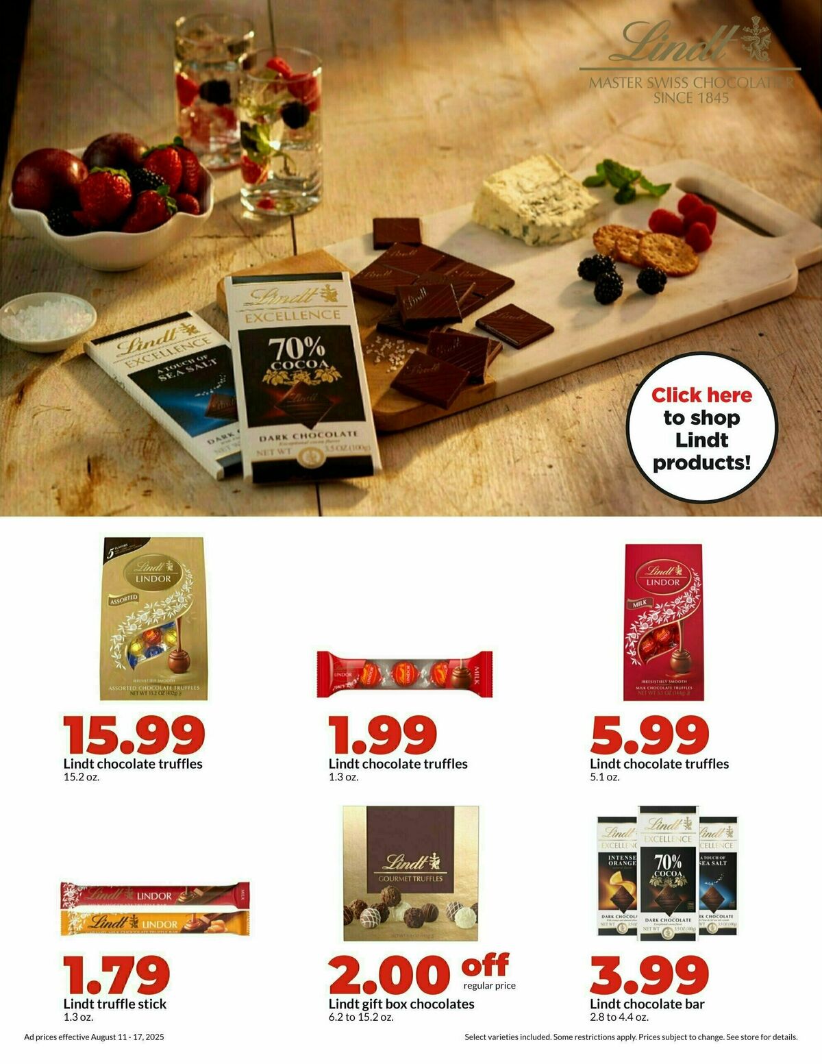 Hy-Vee Weekly Ad from August 11