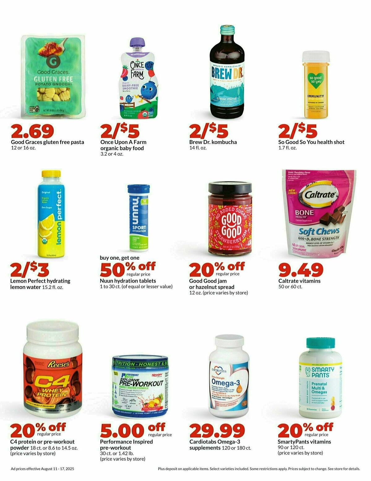Hy-Vee Weekly Ad from August 11