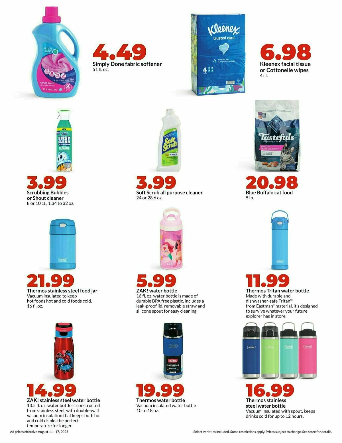 Hy-Vee Weekly Ad from August 11
