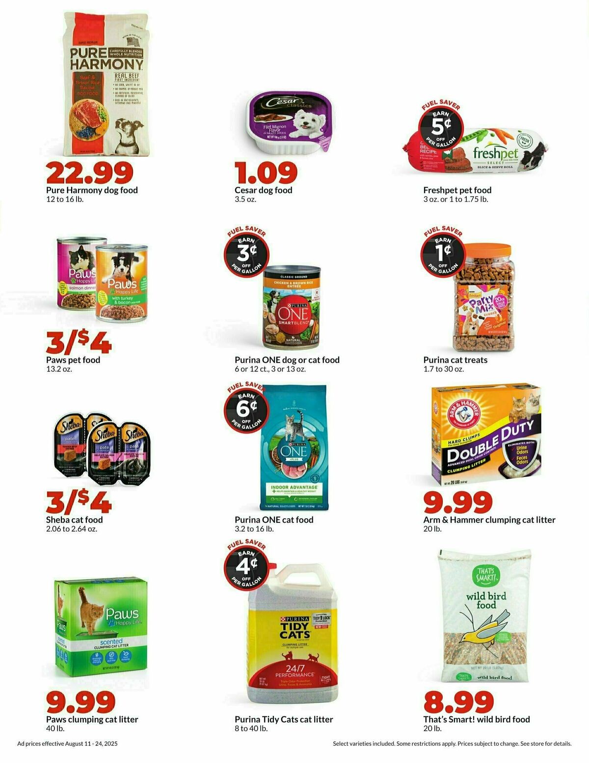 Hy-Vee Weekly Ad from August 11