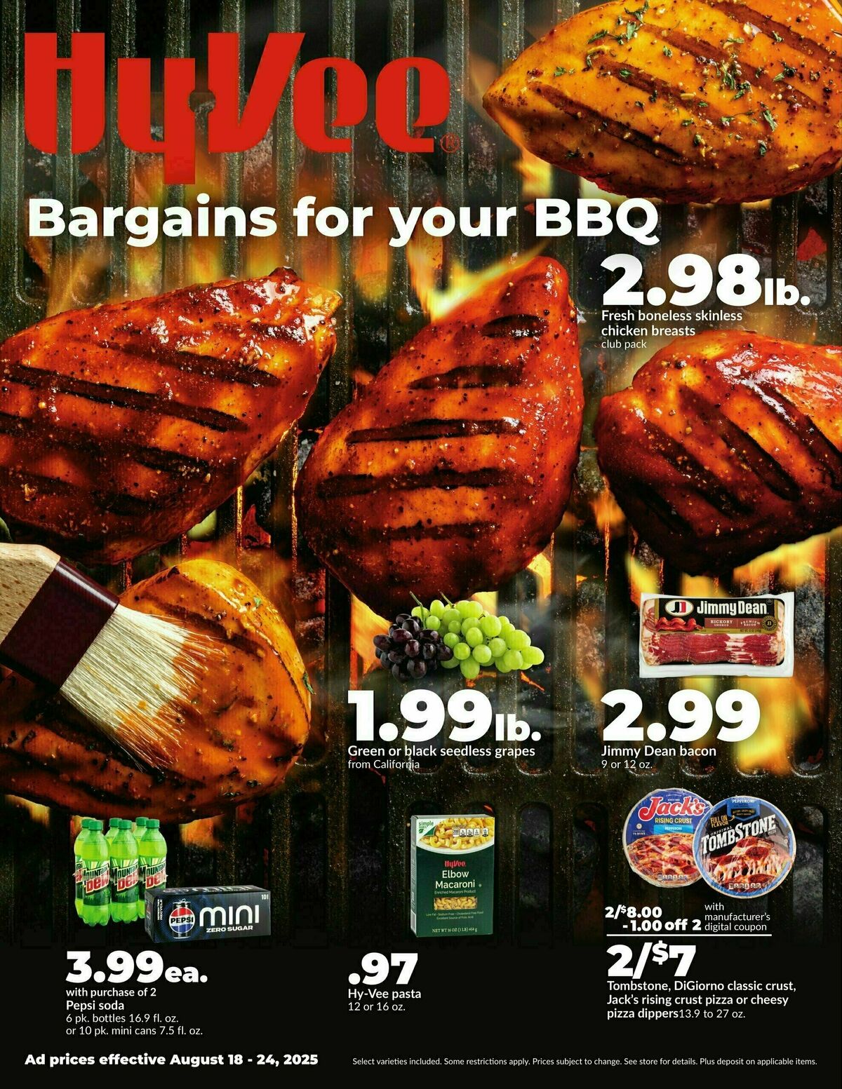 Hy-Vee Weekly Ad from August 18