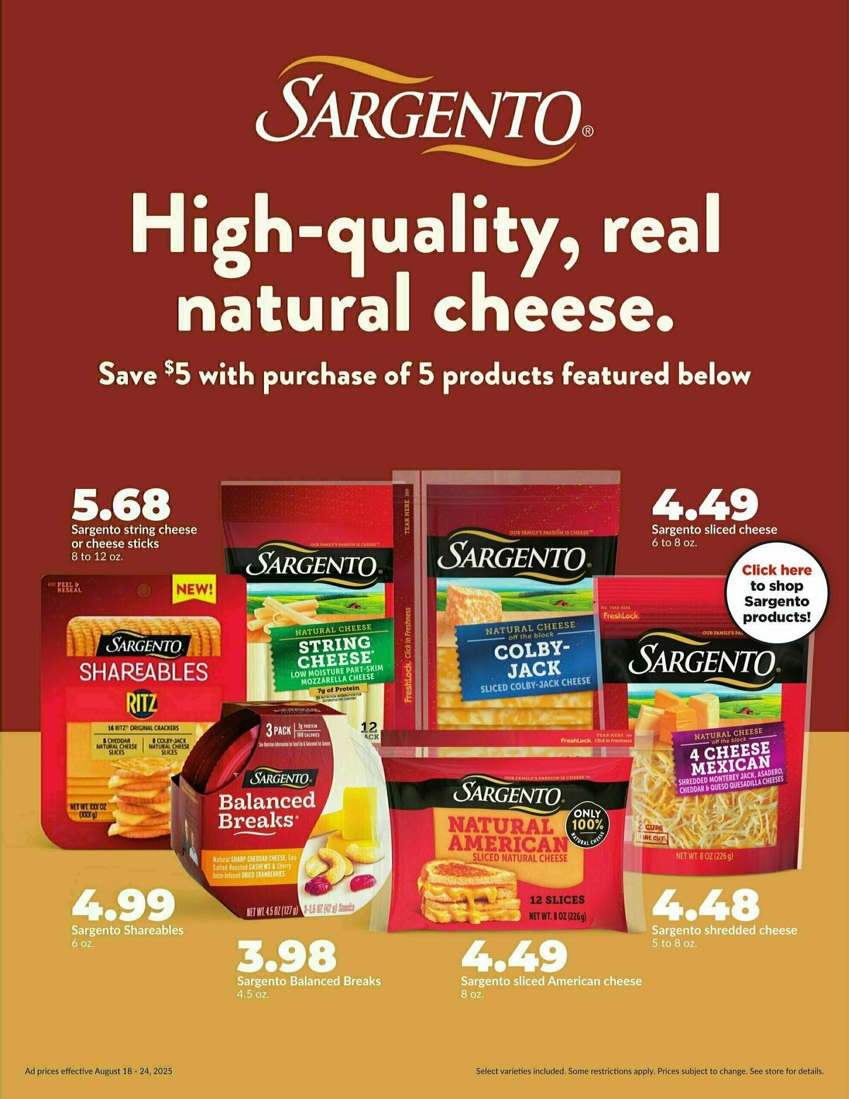 Hy-Vee Weekly Ad from August 18