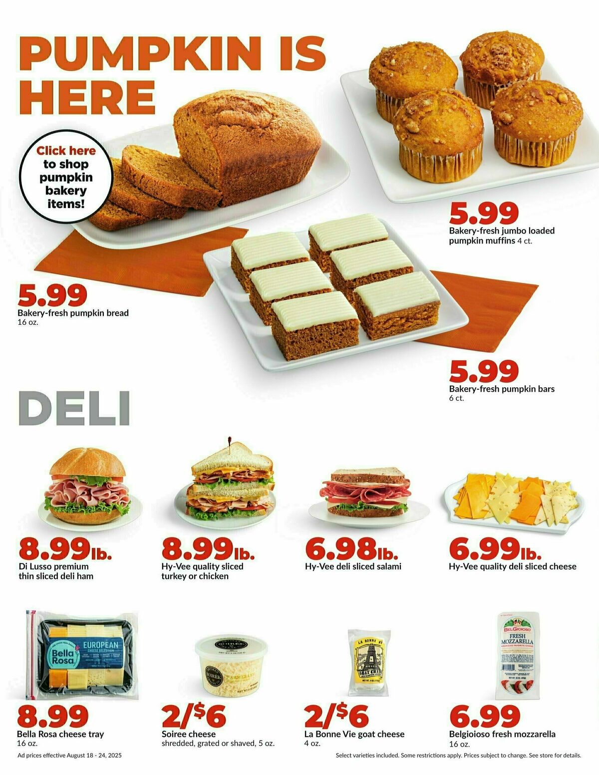Hy-Vee Weekly Ad from August 18