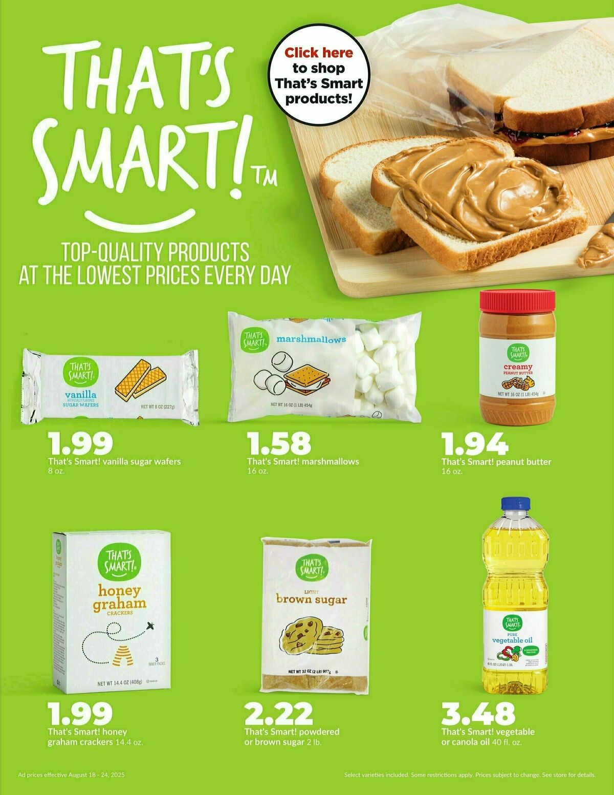 Hy-Vee Weekly Ad from August 18