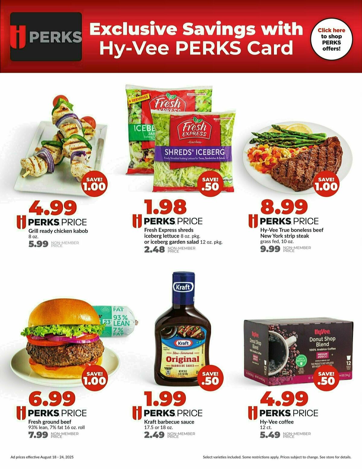 Hy-Vee Weekly Ad from August 18