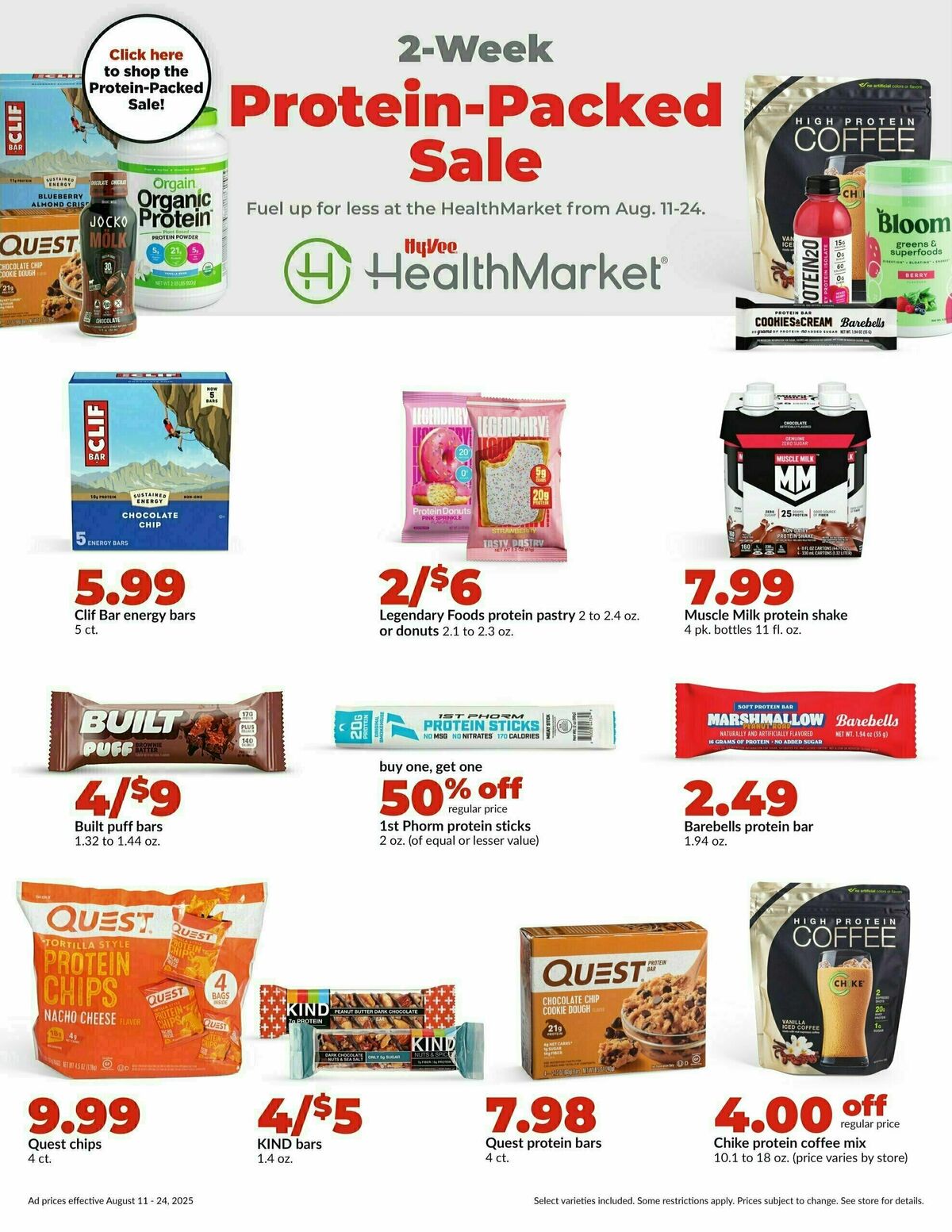 Hy-Vee Weekly Ad from August 18