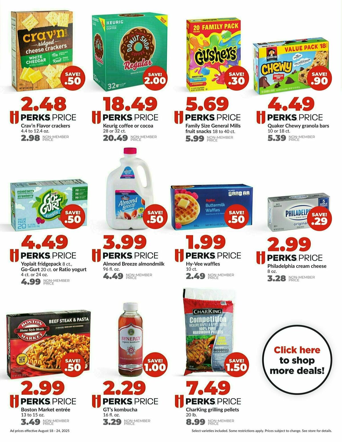 Hy-Vee Weekly Ad from August 18