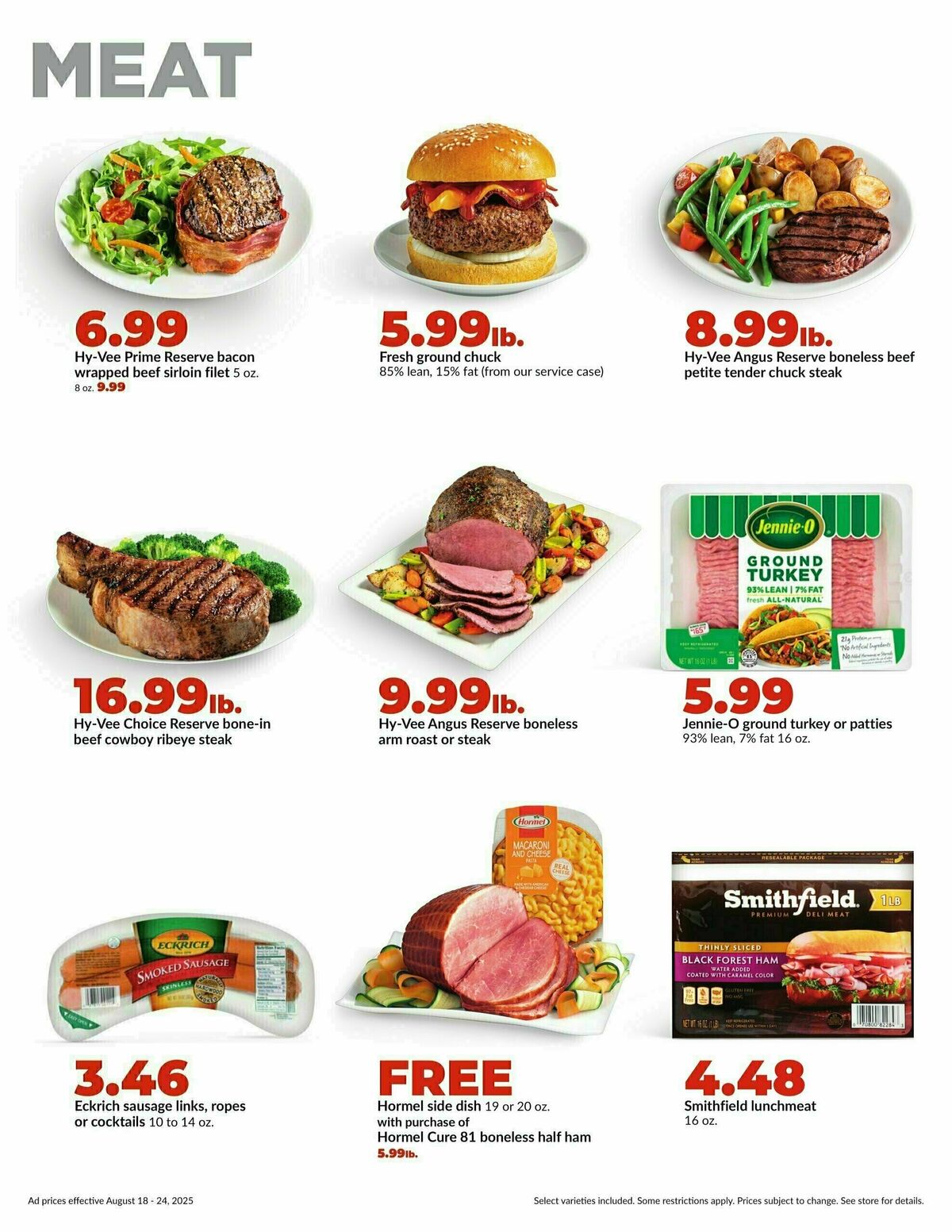 Hy-Vee Weekly Ad from August 18