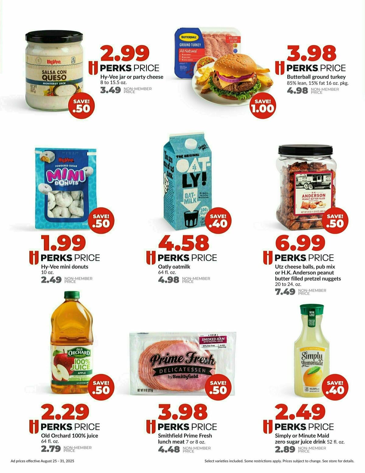 Hy-Vee Weekly Ad from August 25