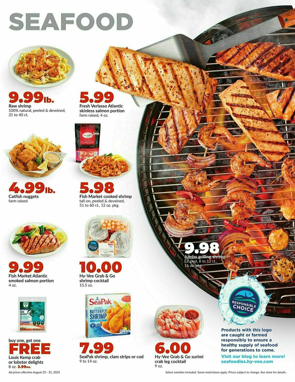 Hy-Vee Weekly Ad from August 25