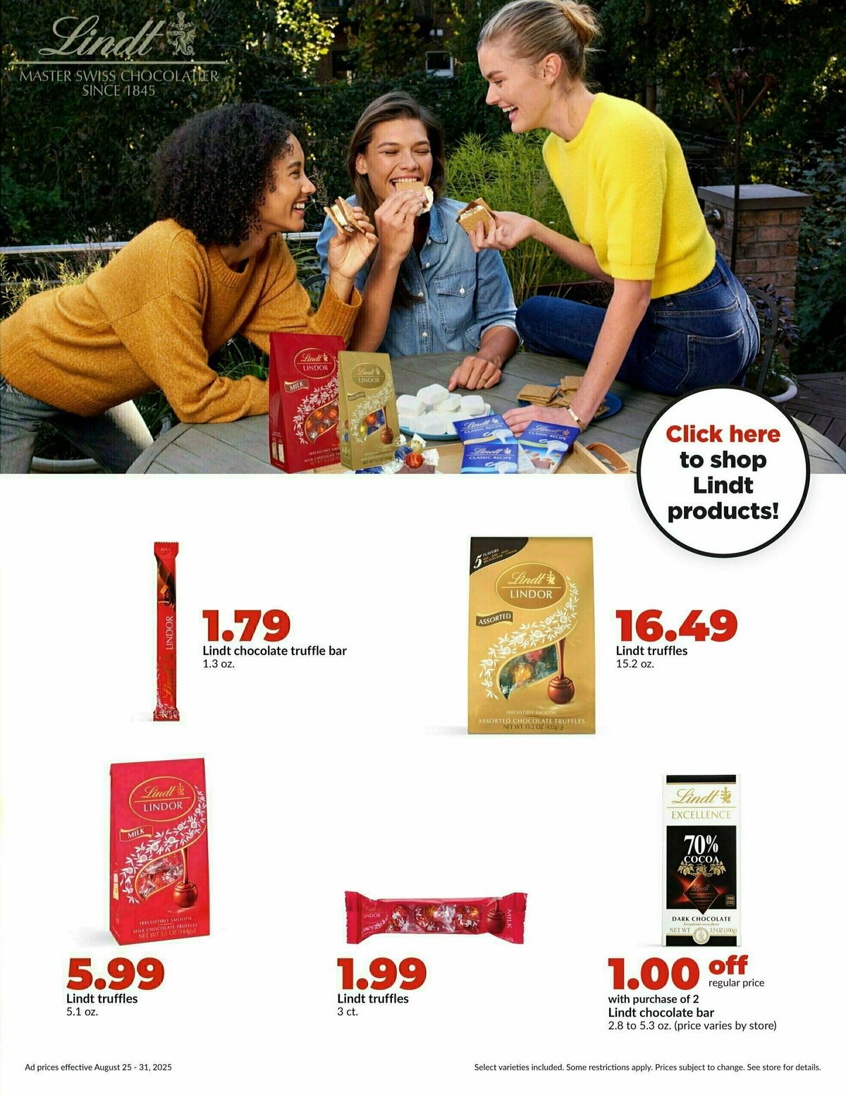 Hy-Vee Weekly Ad from August 25