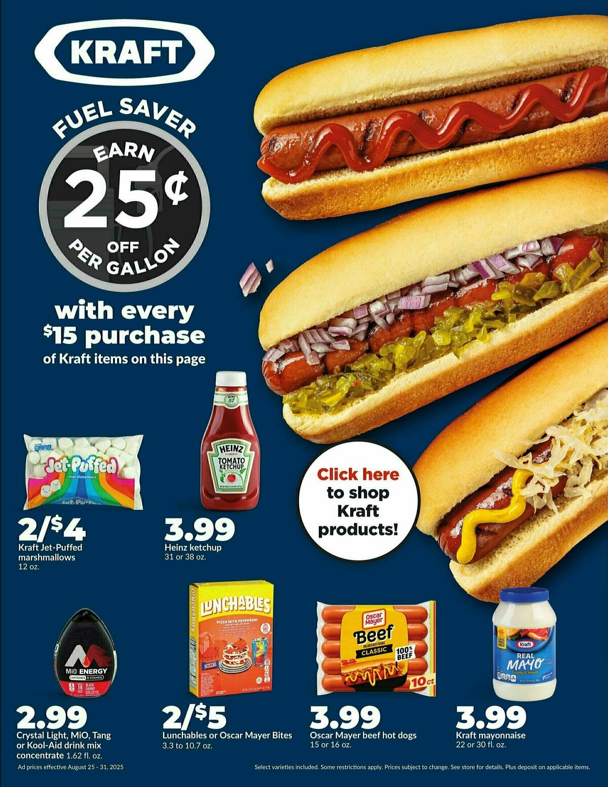 Hy-Vee Weekly Ad from August 25