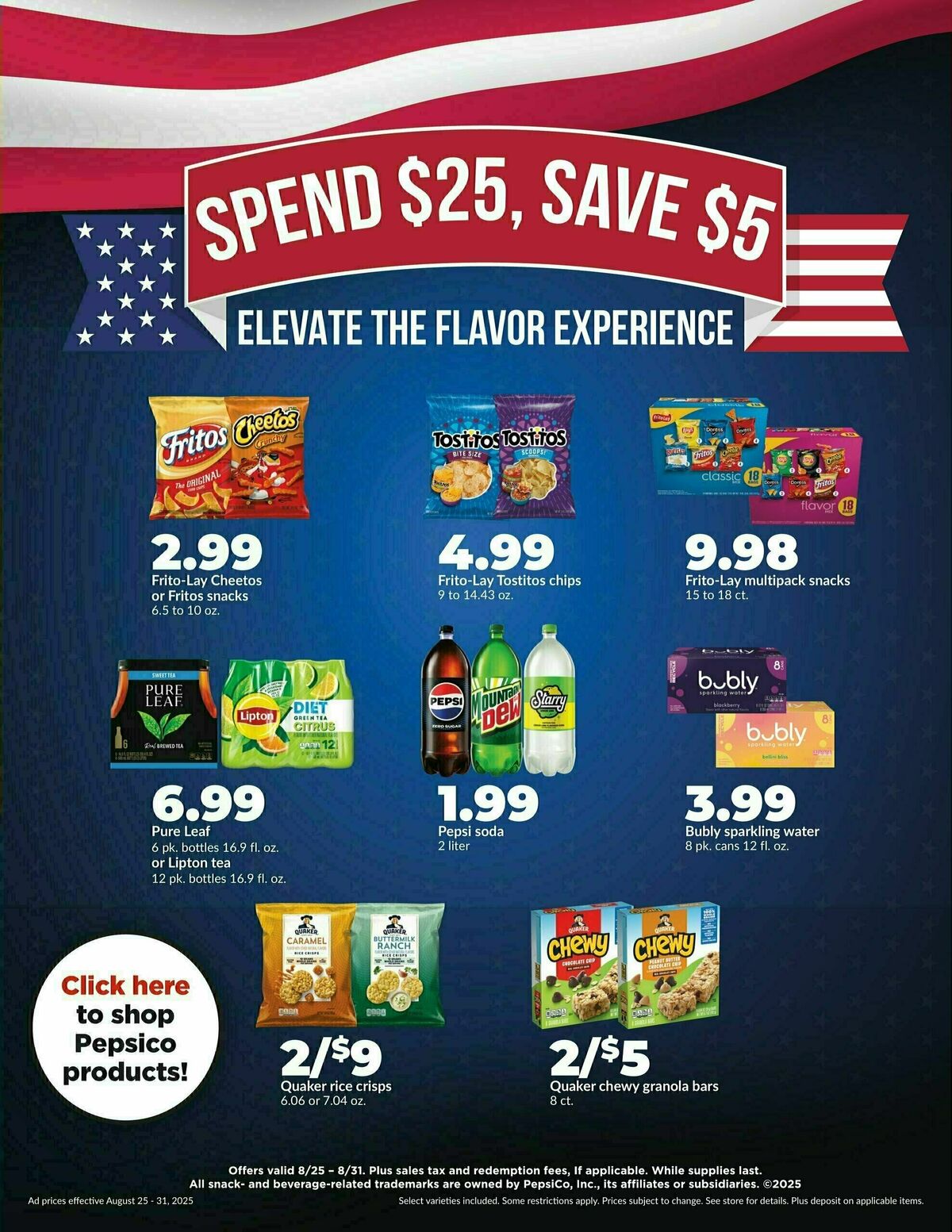 Hy-Vee Weekly Ad from August 25