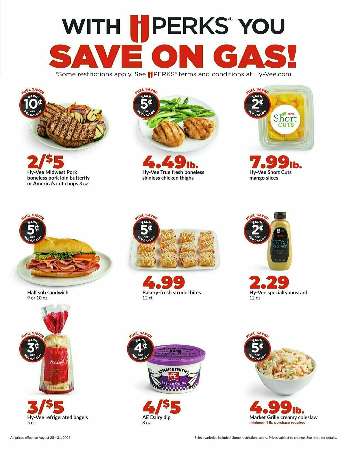 Hy-Vee Weekly Ad from August 25