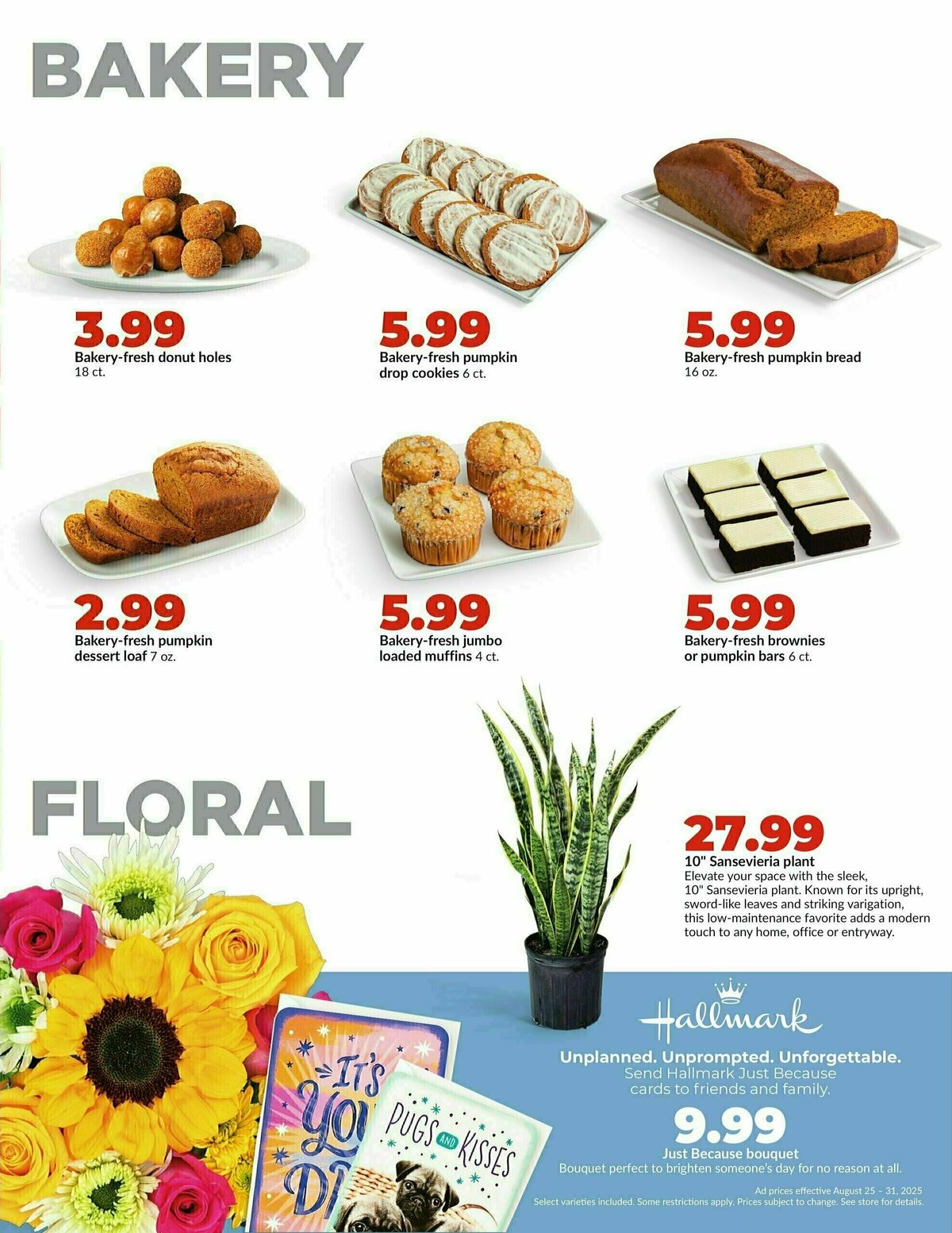 Hy-Vee Weekly Ad from August 25