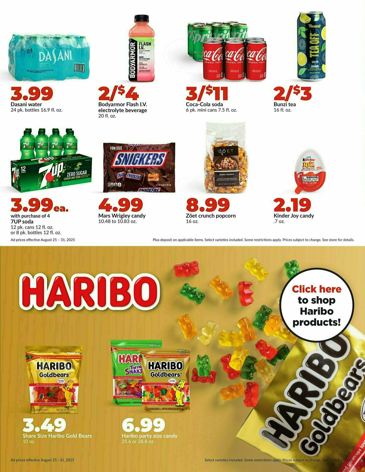 Hy-Vee Weekly Ad from August 25