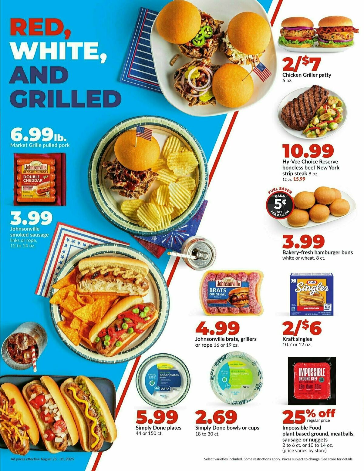 Hy-Vee Weekly Ad from August 25