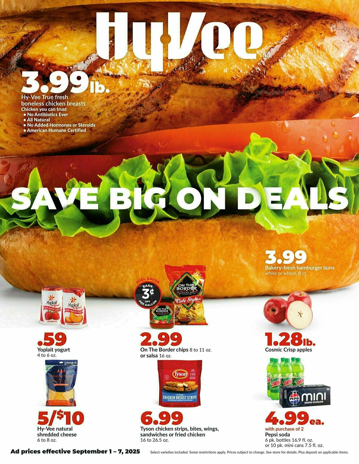 Hy-Vee Weekly Ad from September 1