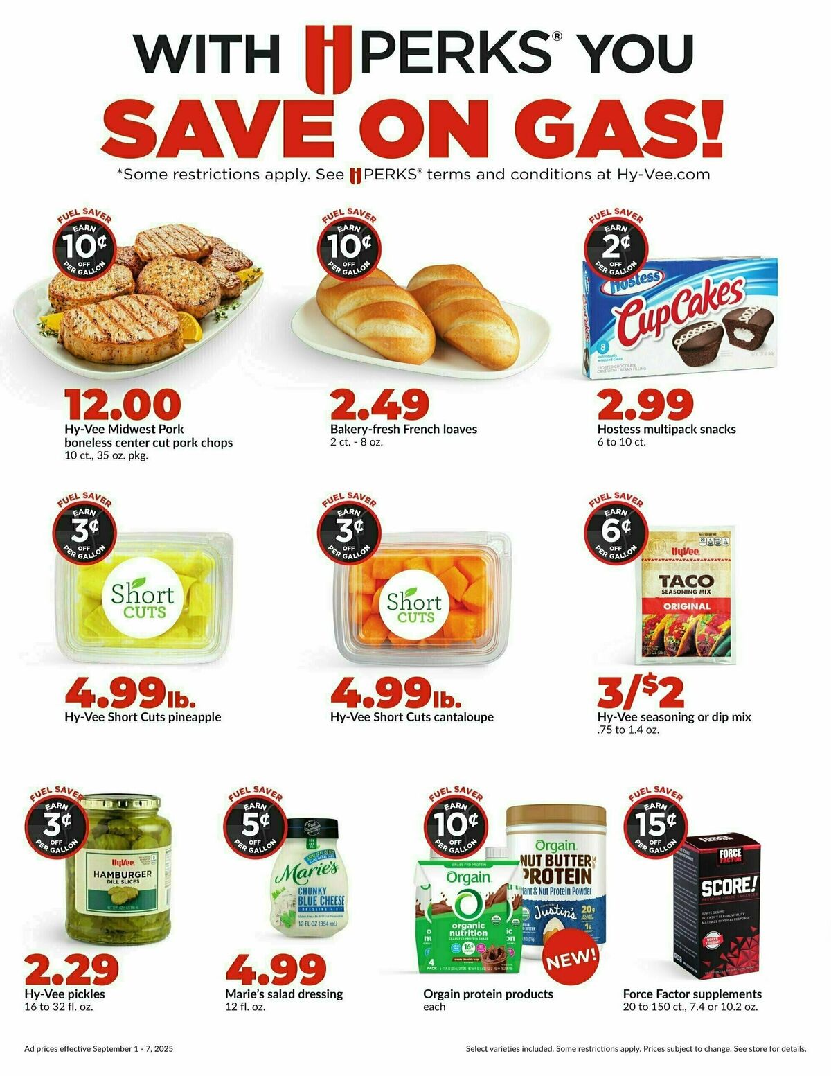 Hy-Vee Weekly Ad from September 1