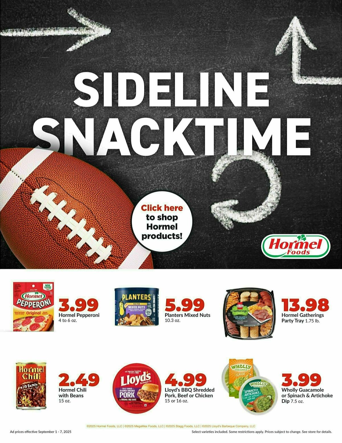 Hy-Vee Weekly Ad from September 1