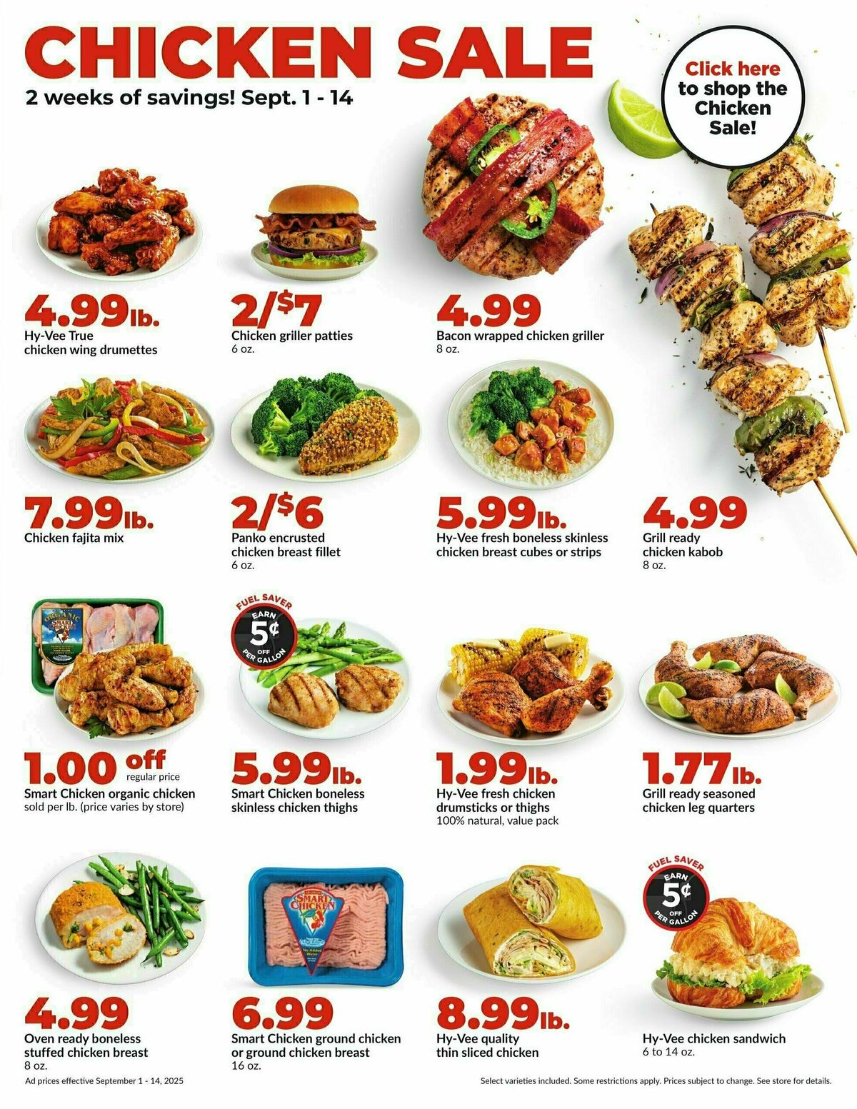 Hy-Vee Weekly Ad from September 1