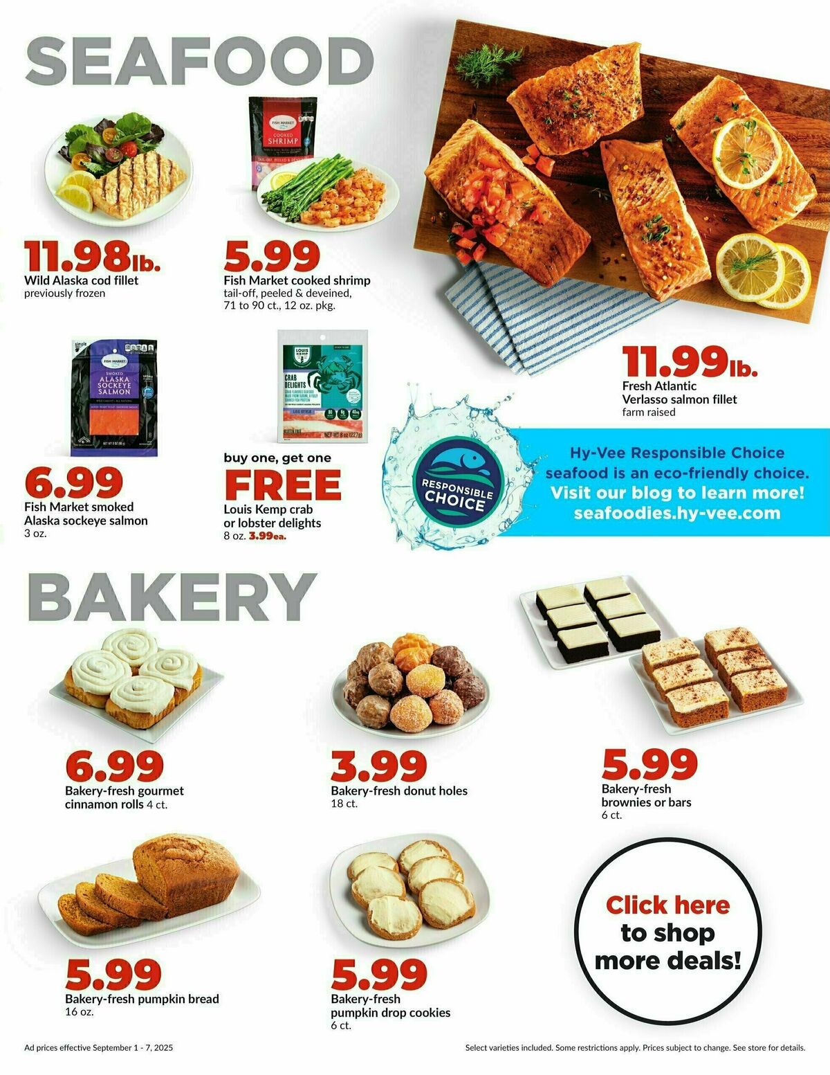 Hy-Vee Weekly Ad from September 1