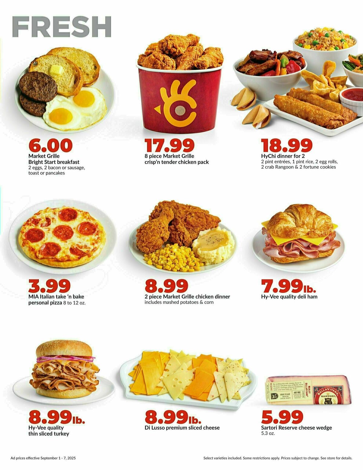 Hy-Vee Weekly Ad from September 1