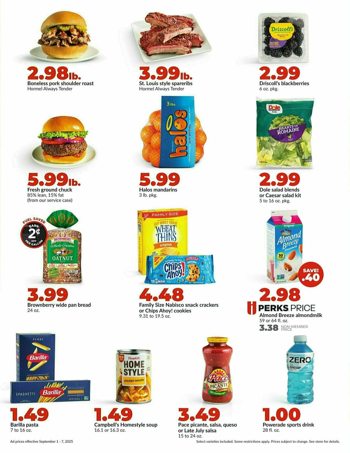 Hy-Vee Weekly Ad from September 1