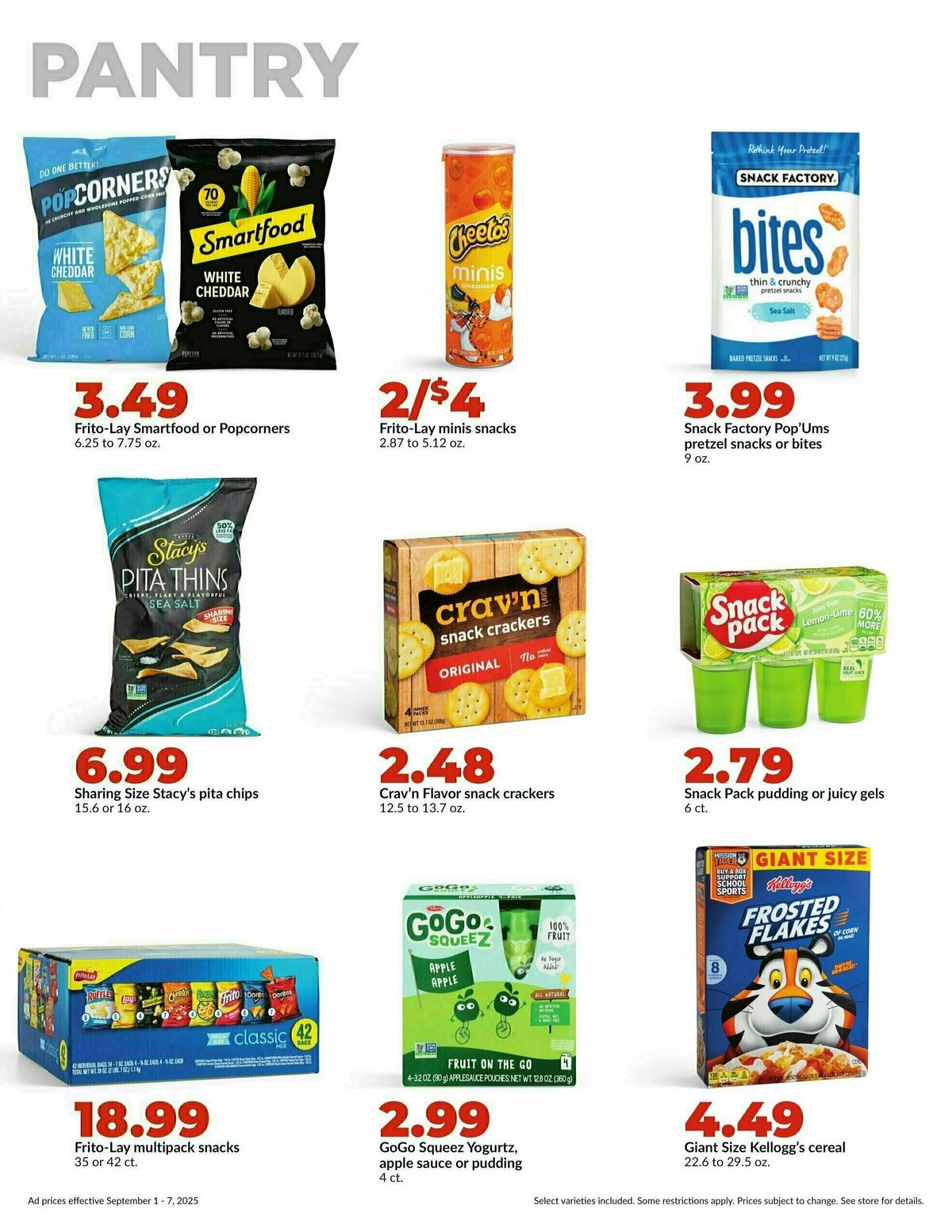 Hy-Vee Weekly Ad from September 1