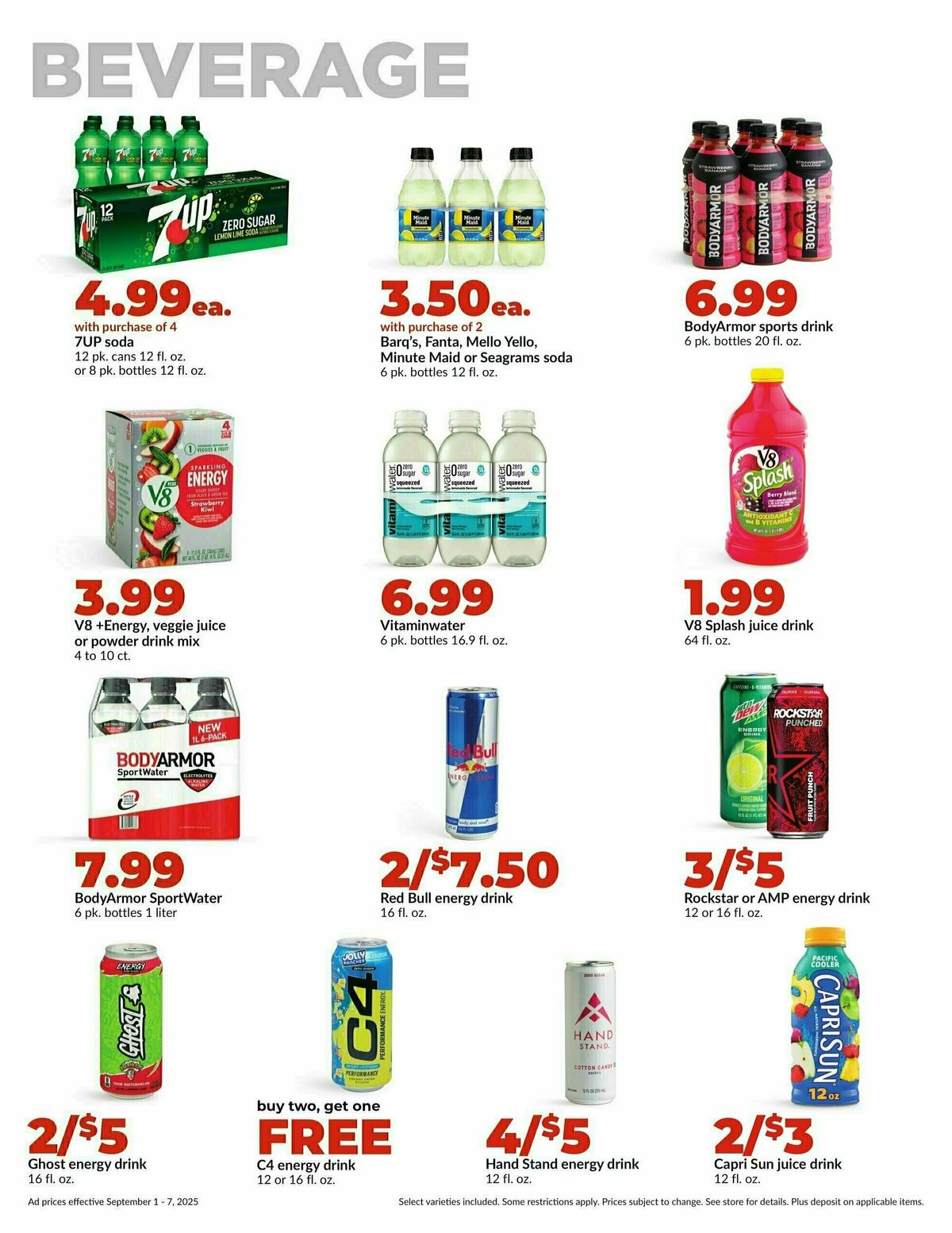 Hy-Vee Weekly Ad from September 1