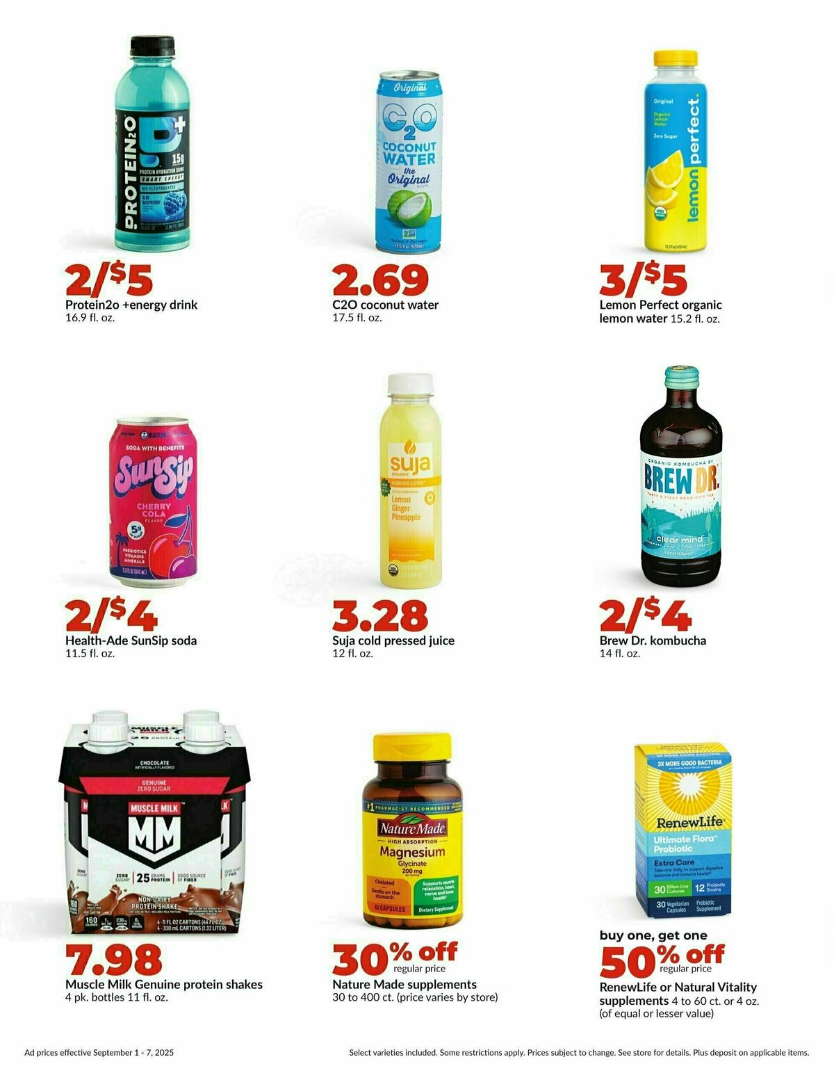 Hy-Vee Weekly Ad from September 1