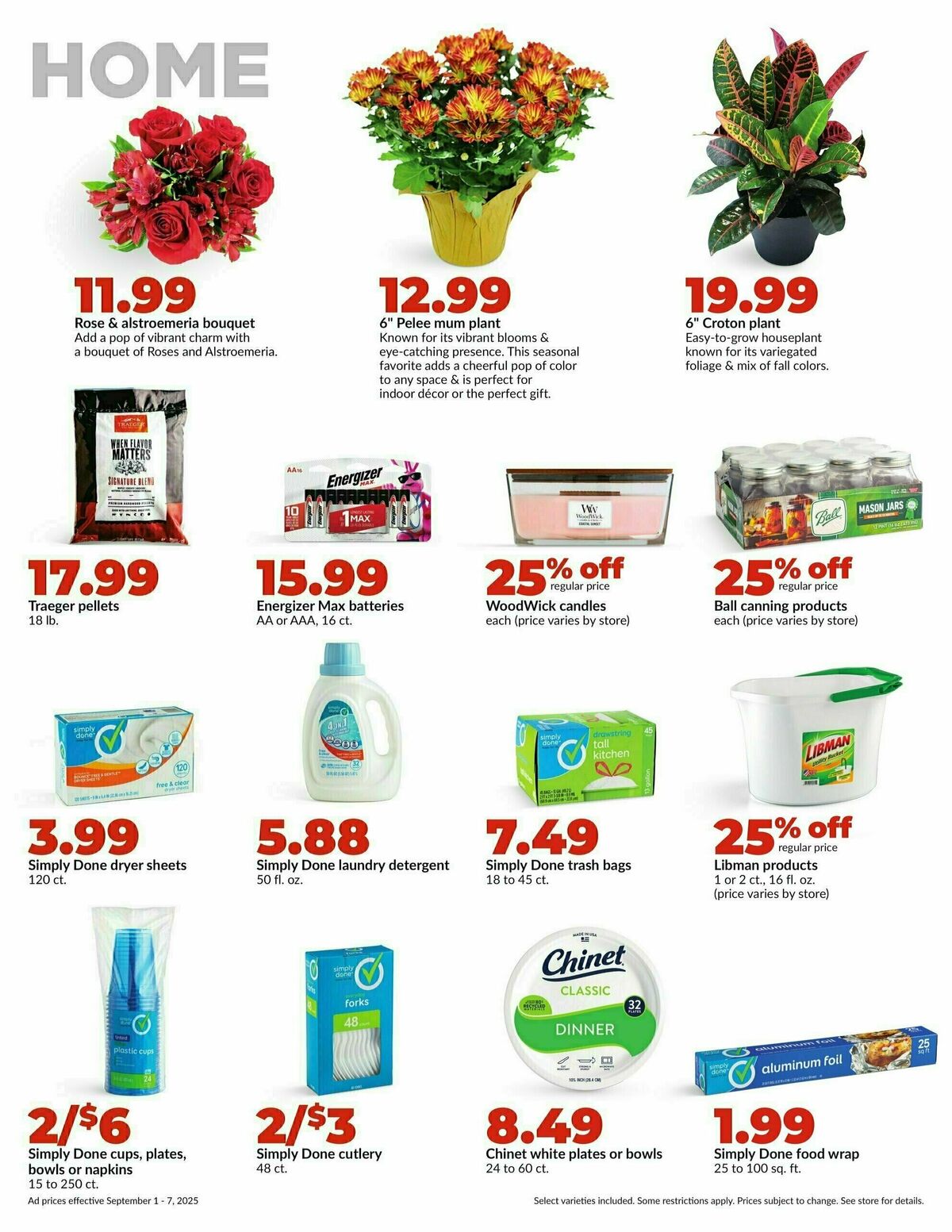 Hy-Vee Weekly Ad from September 1