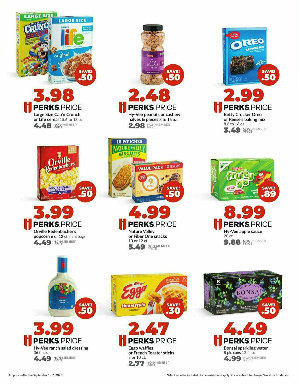 Hy-Vee Weekly Ad from September 1
