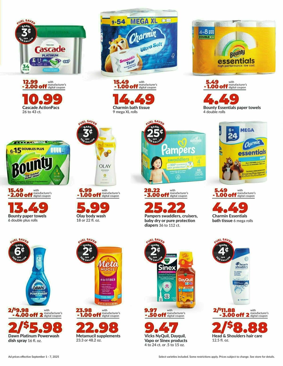 Hy-Vee Weekly Ad from September 1