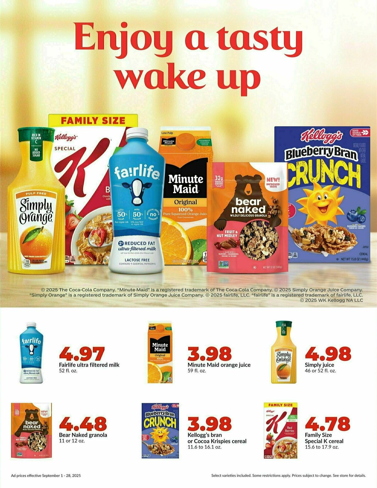 Hy-Vee Monthly Weekly Ad from September 1