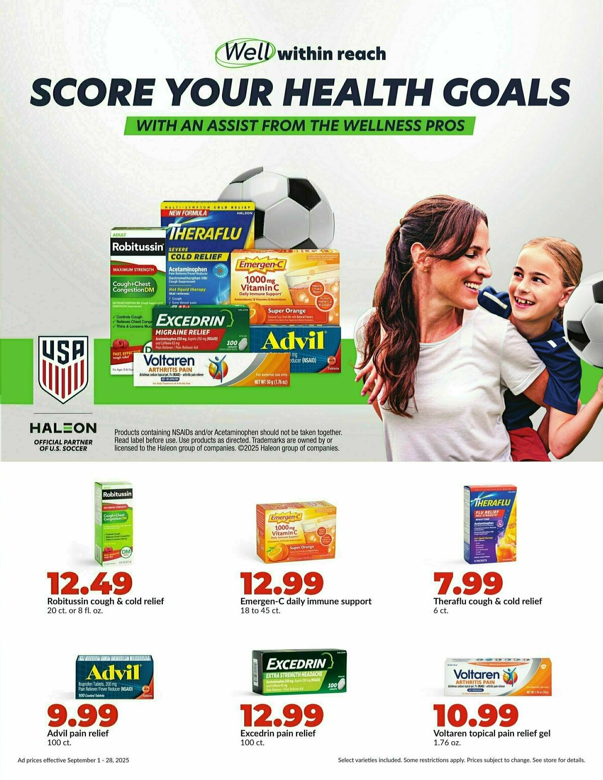 Hy-Vee Monthly Weekly Ad from September 1
