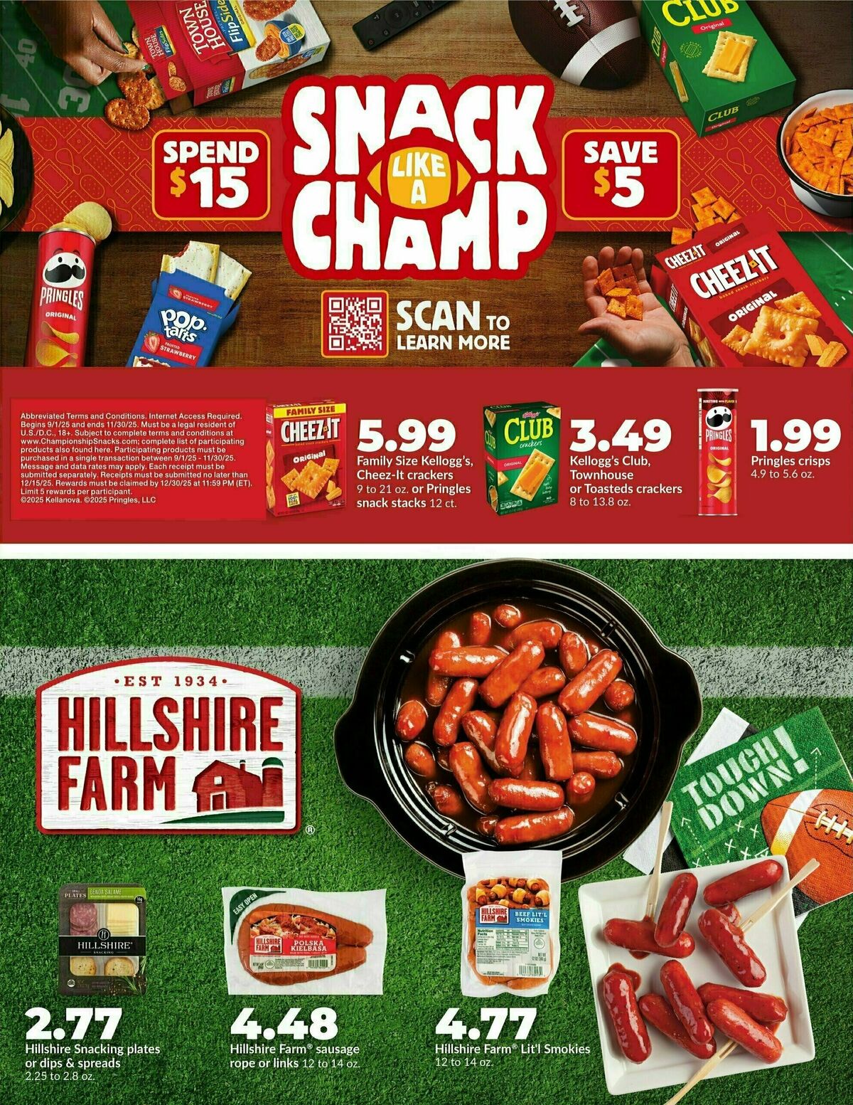 Hy-Vee Monthly Weekly Ad from September 1