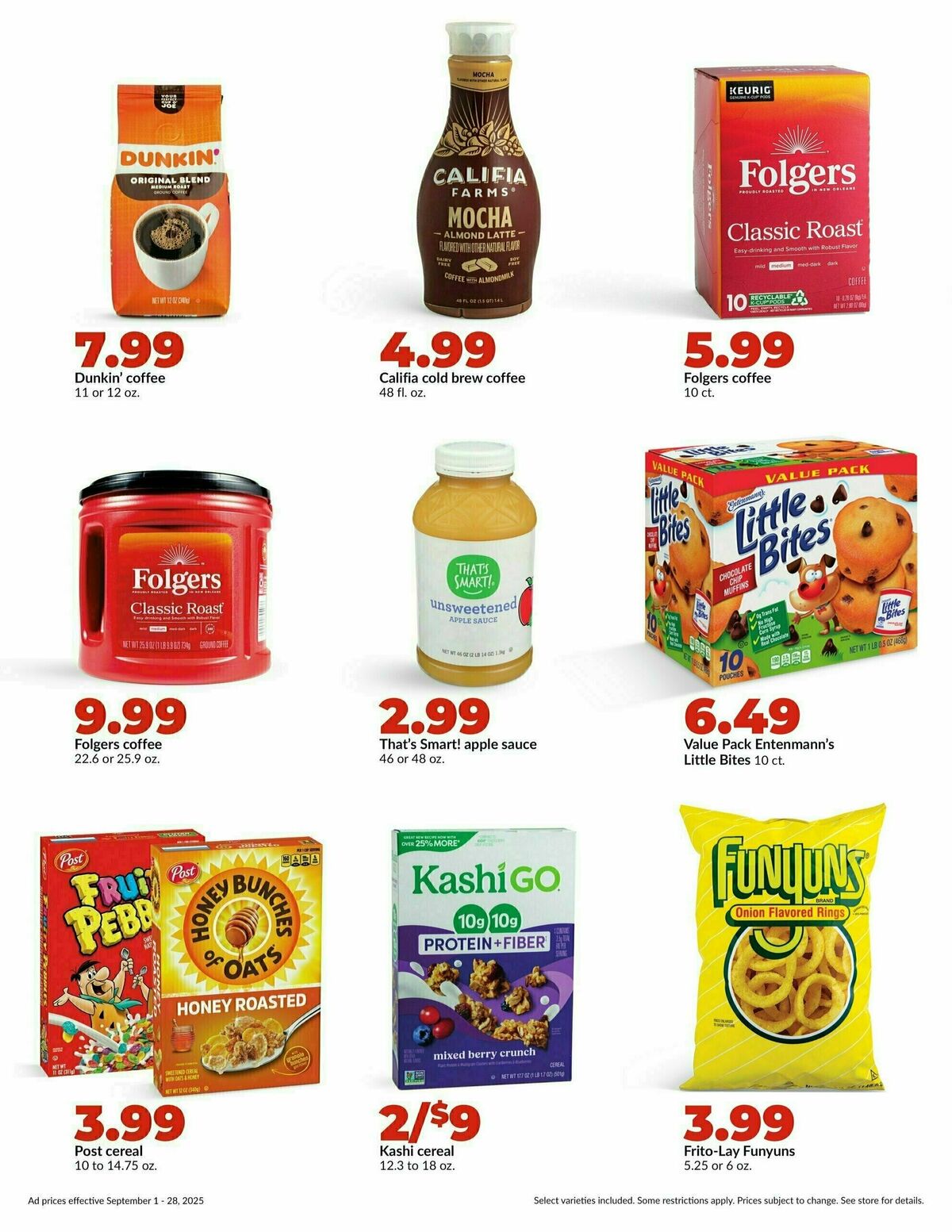 Hy-Vee Monthly Weekly Ad from September 1