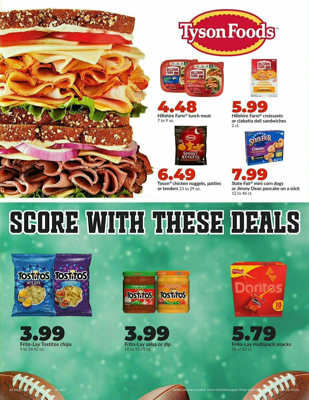 Hy-Vee Monthly Weekly Ad from September 1