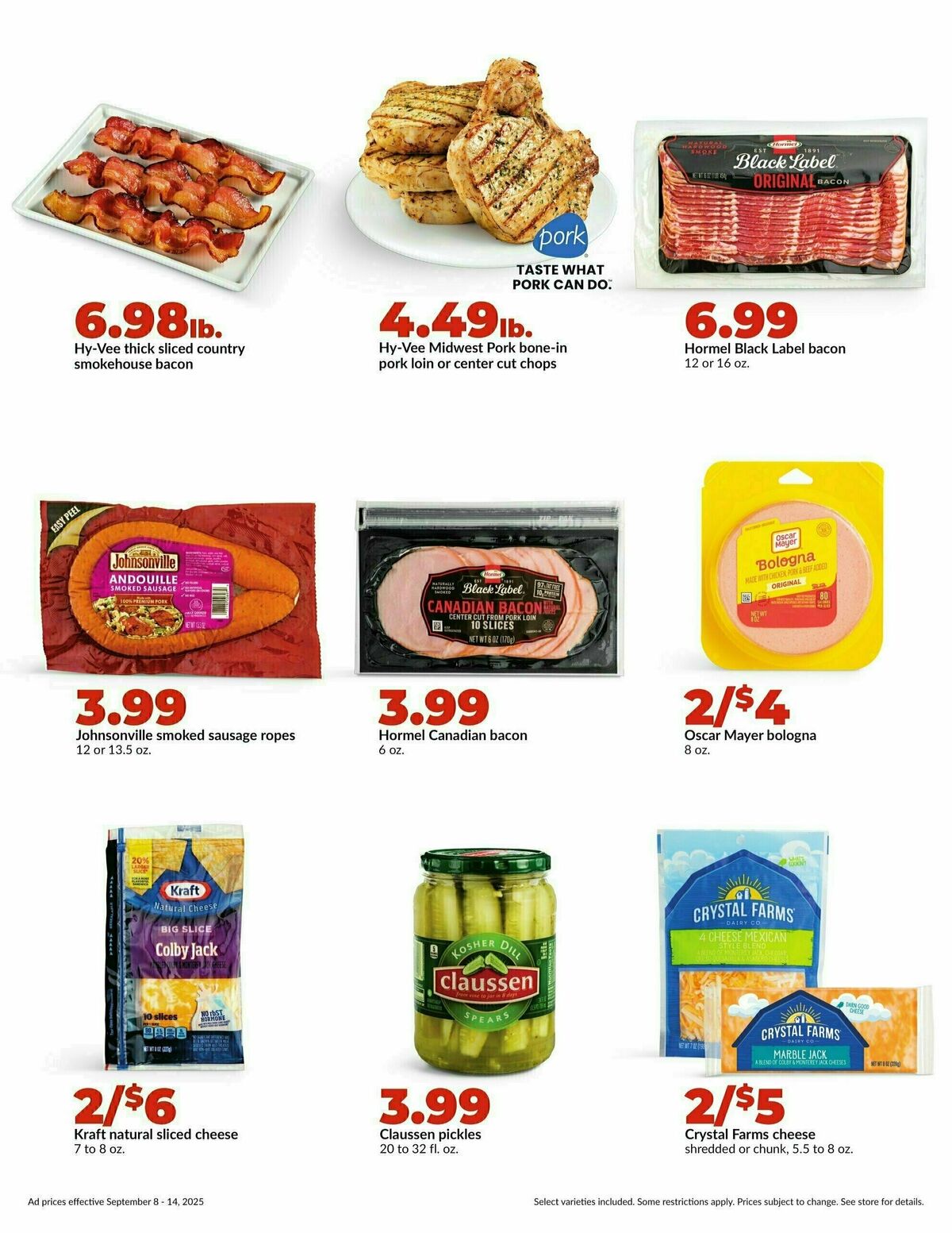Hy-Vee Weekly Ad from September 8